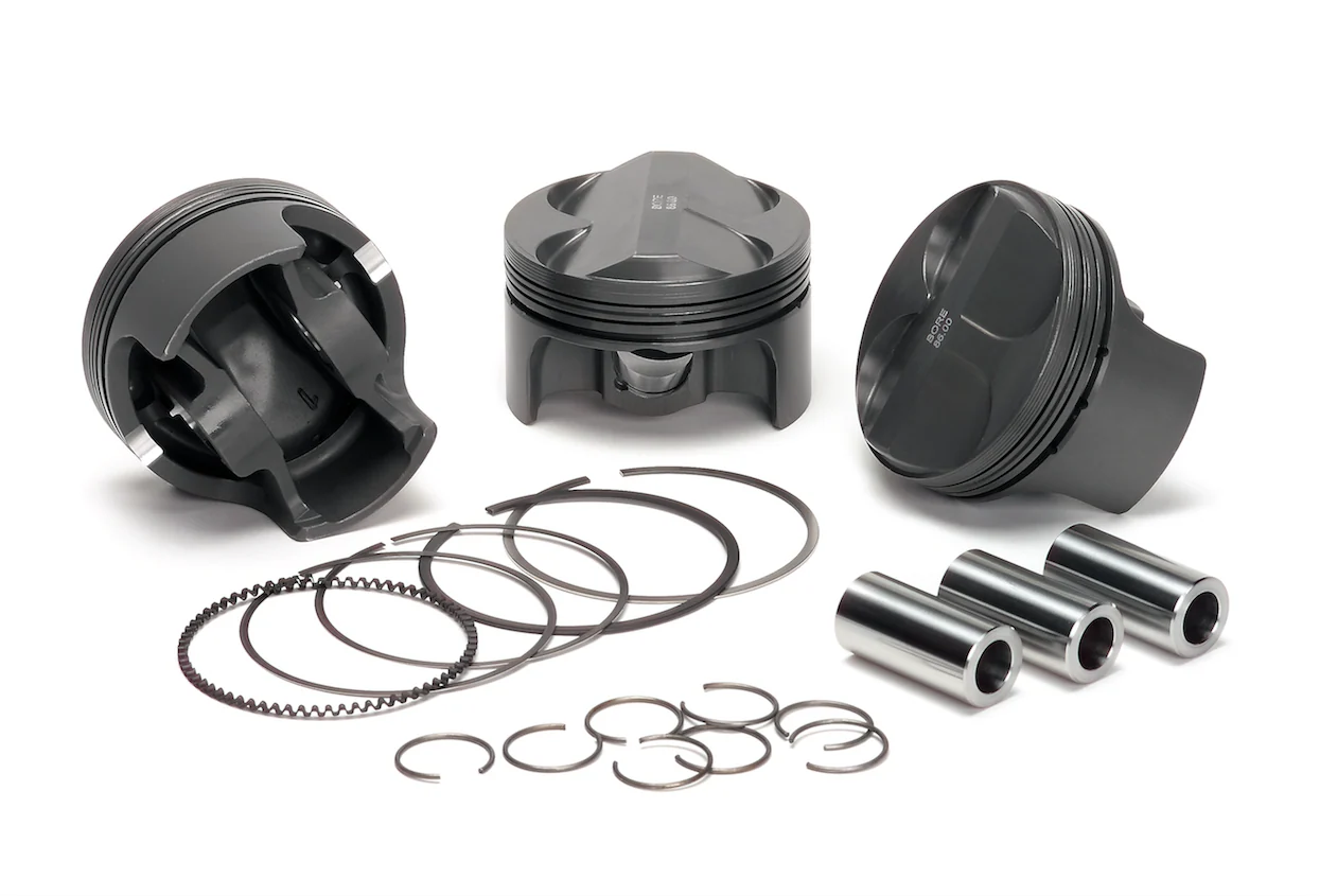 Supertech Piston Set for 1996-2000 Honda Civic EX D16Y8 SOHC VTEC Engines