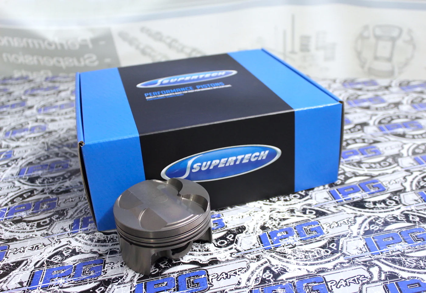 Supertech Piston Set for 2000-2004 Volkswagen Golf GTI 1.8T 20v Engines - Image 2