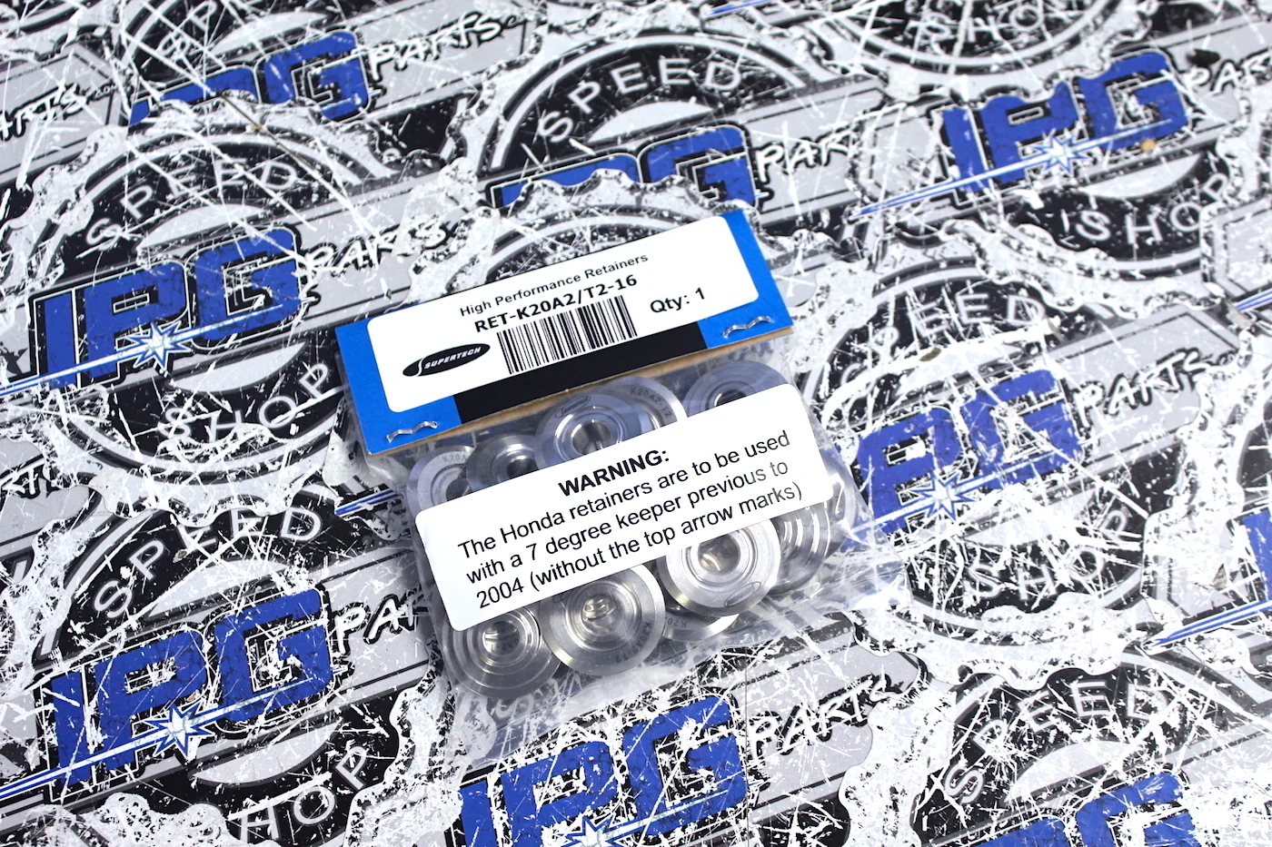 Supertech Titanium Retainers Kit for 2006-2011 Honda Civic Si K20Z3 Engines - Image 2